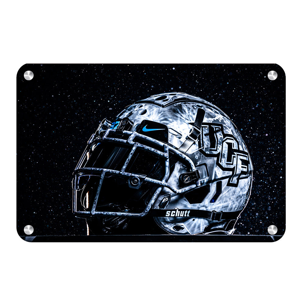 UCF Knights - Space Helmet - College Wall Art #Canvas