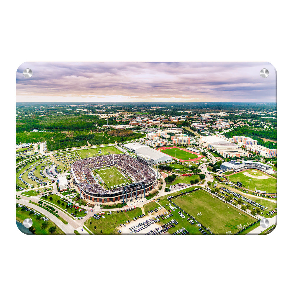 UCF Knights - Aerial Sports Complex - College Wall Art #Canvas 