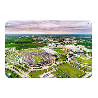 UCF Knights - Aerial Sports Complex - College Wall Art #Metal