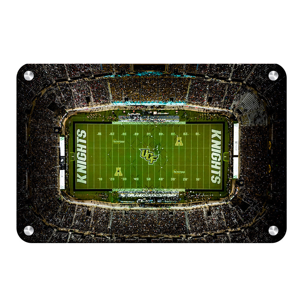 UCF Knights - Knights Over Head - College Wall Art #Canvas