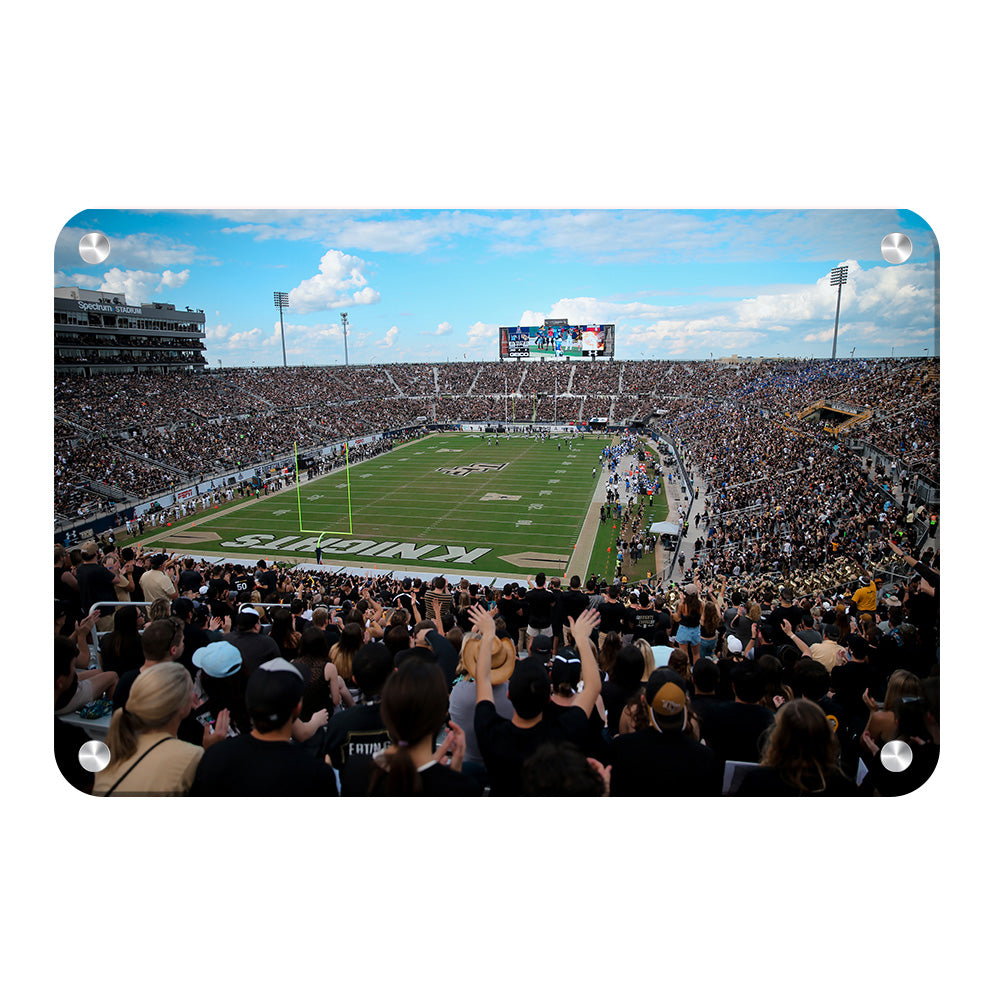 UCF Knights - Black Out - College Wall Art #Canvas