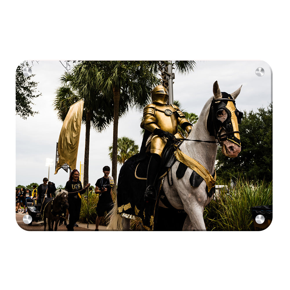 UCF Knights - UCF Knight - College Wall Art #Canvas 