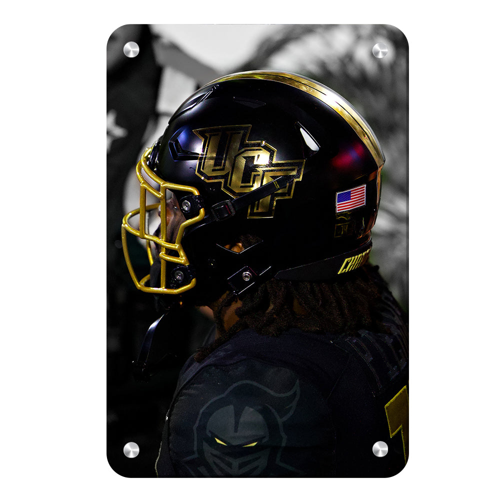 UCF Knights - UCF Black and Gold - College Wall Art #Canvas