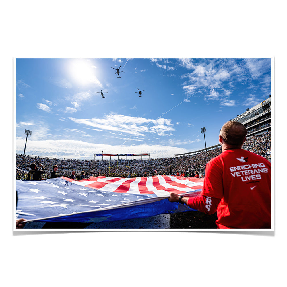 UCF Knights - UCF Flyover - College Wall Art #Canvas 