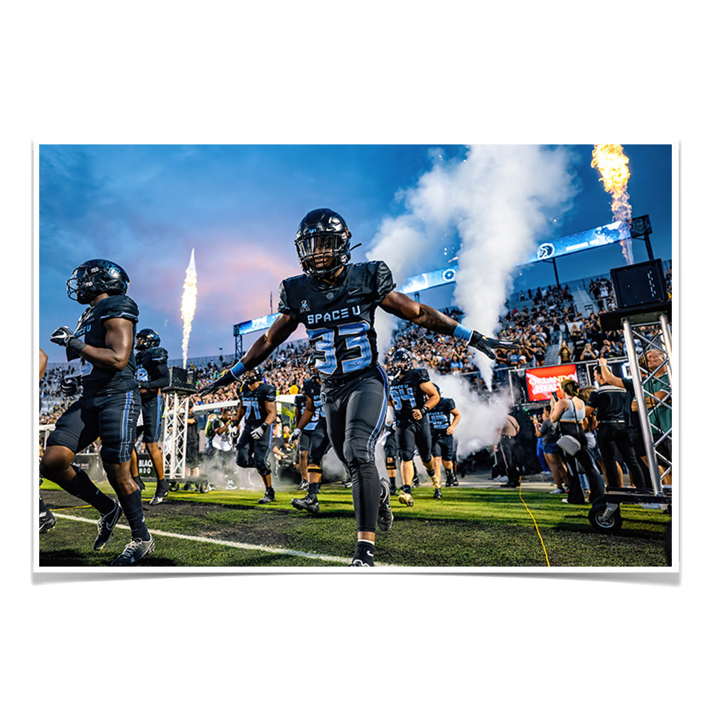 UCF Knights -  Enter UCF - College Wall Art #Canvas 
