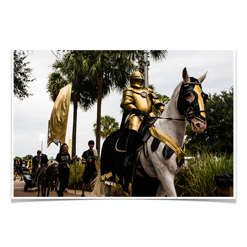 UCF Knights - UCF Knight - College Wall Art #Canvas 