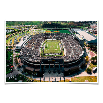 UCF Knights - Knights Stadium Aerial - College Wall Art #Poster