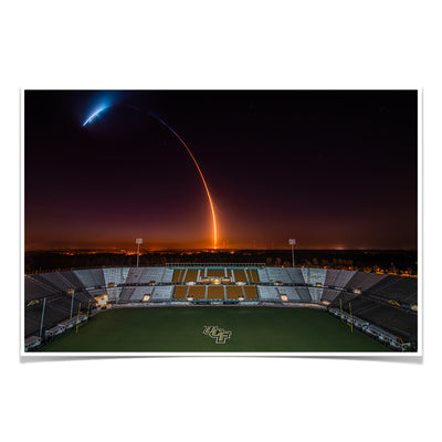 UCF Knights - Launch Over UCF - College Wall Art #Photo Poster