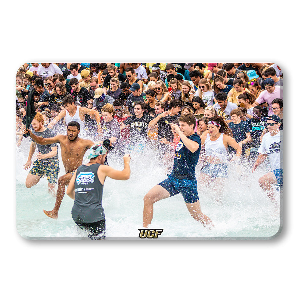 UCF Knights - Spirit Splash - College Wall Art #Canvas