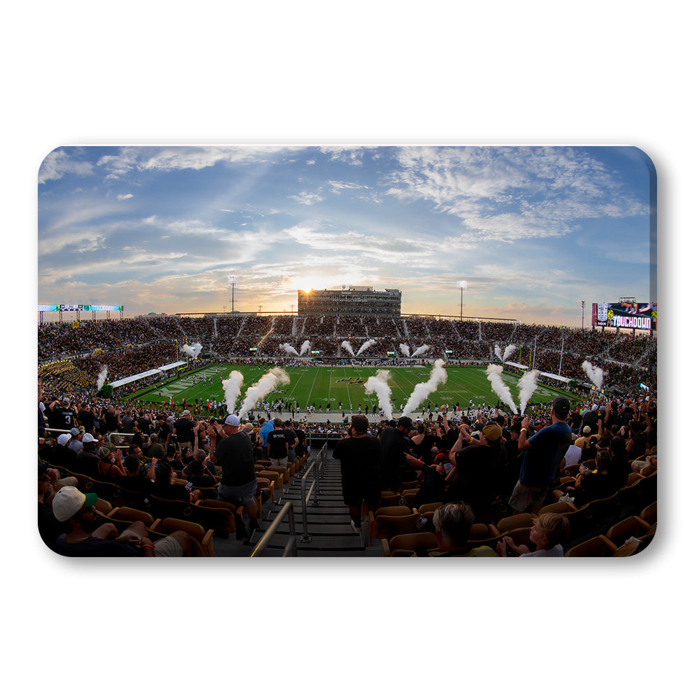 UCF Knights - UCF Knights Score - College Wall Art #Canvas 