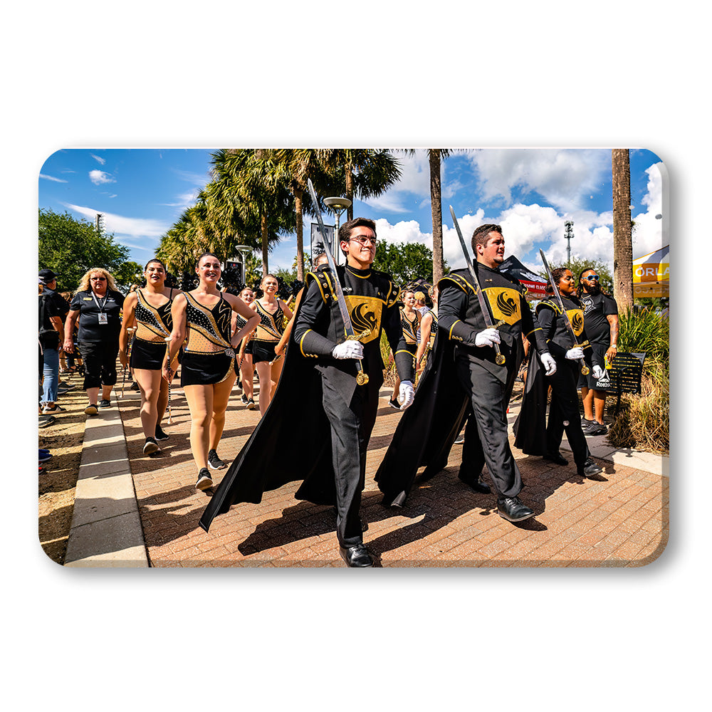 UCF Knights - Knight Walk - College Wall Art #Canvas 