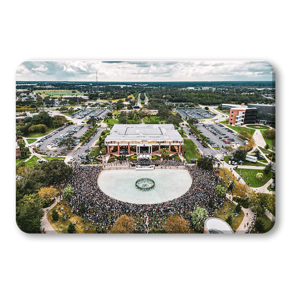 UCF Knights - Spirit Splash Aerial - College Wall Art #Canvas