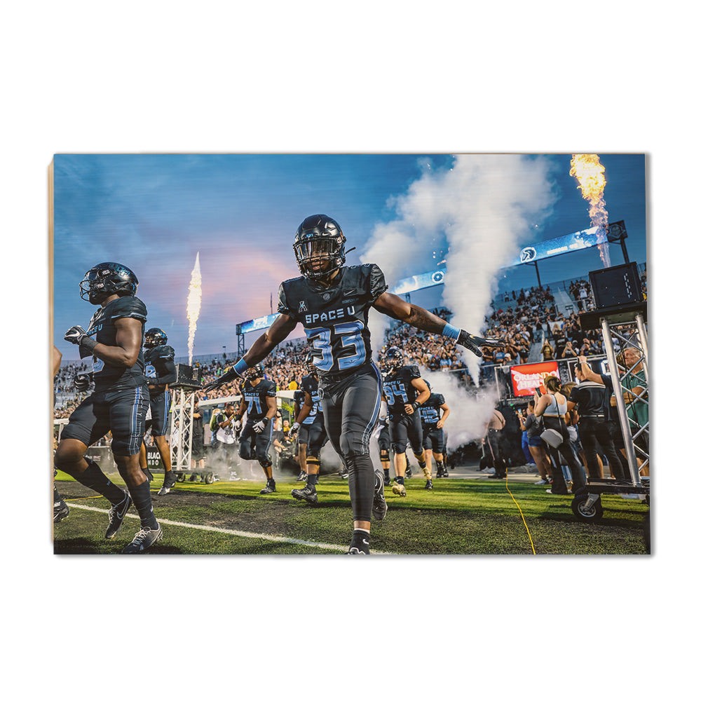 UCF Knights -  Enter UCF - College Wall Art #Canvas 