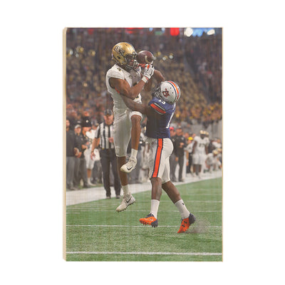 UCF Knights - The Catch 2017 Peach Bowl - College Wall Art #Wood