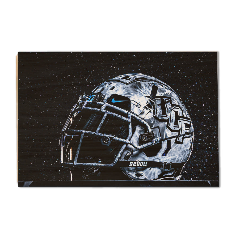 UCF Knights - Space Helmet - College Wall Art #Canvas