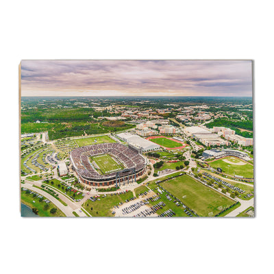 UCF Knights - Aerial Sports Complex - College Wall Art #Wood