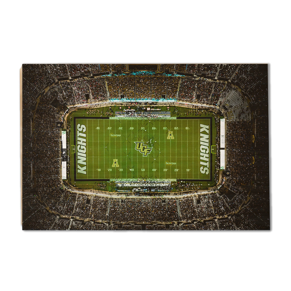 UCF Knights - Knights Over Head - College Wall Art #Canvas