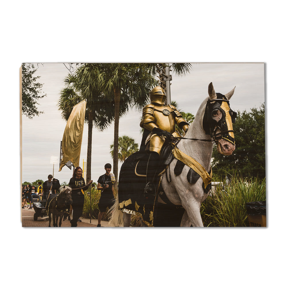 UCF Knights - UCF Knight - College Wall Art #Canvas 