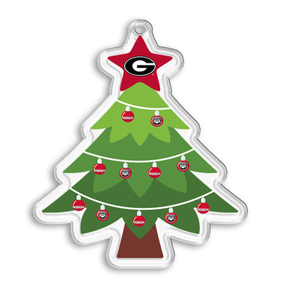 Georgia Bulldogs - Georgia Christmas Tree Ornament