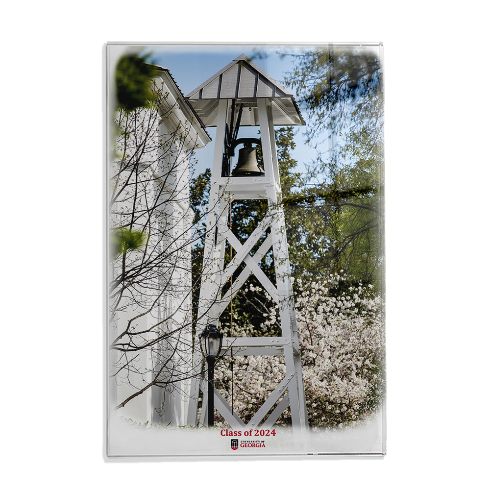 Georgia Bulldogs - Spring Chapel Bell Class of 2024 - College Wall Art #Canvas