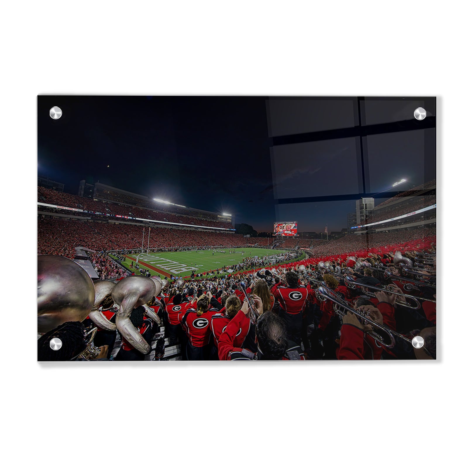 Georgia Bulldogs - Redcoat Third Down - College Wall Art #Canvas