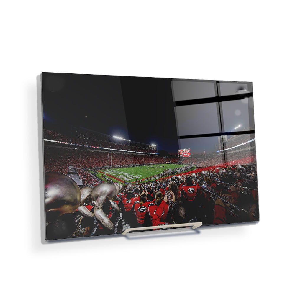 Georgia Bulldogs - Redcoat Third Down - College Wall Art #Canvas