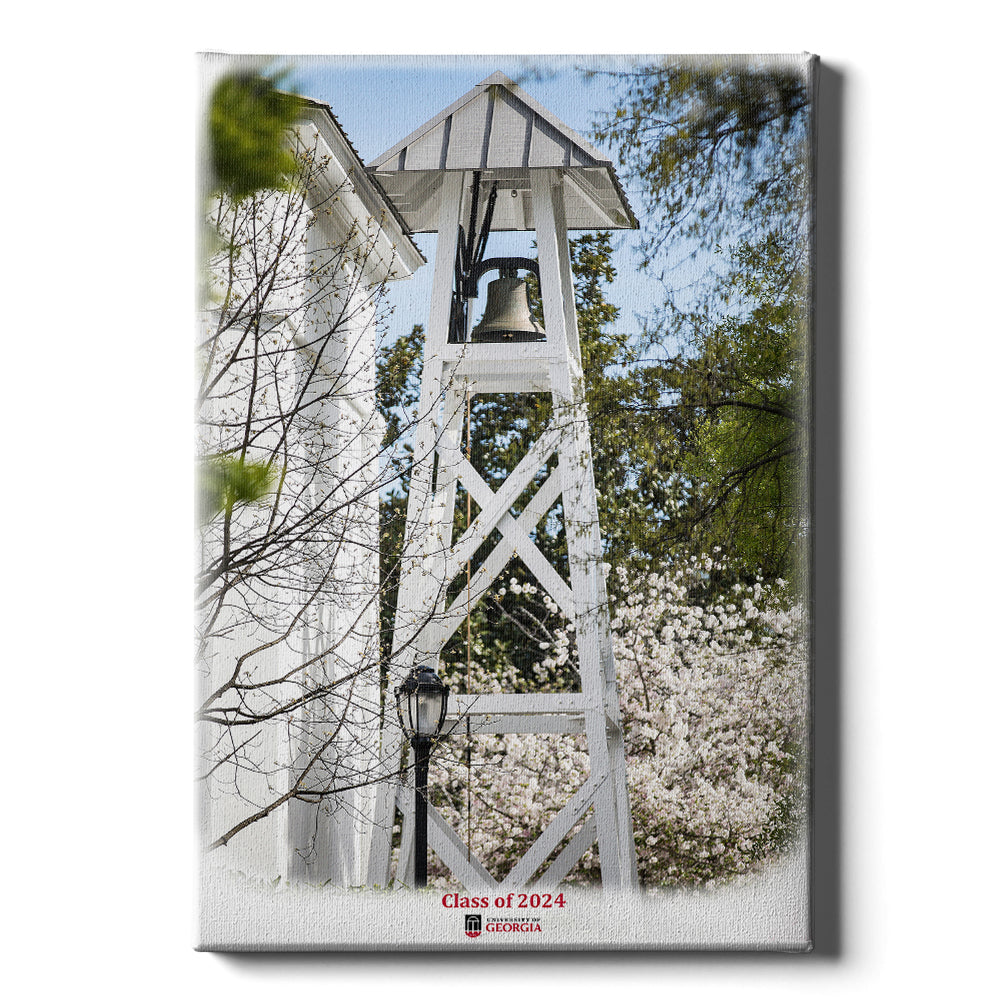 Georgia Bulldogs - Spring Chapel Bell Class of 2024 - College Wall Art #Canvas