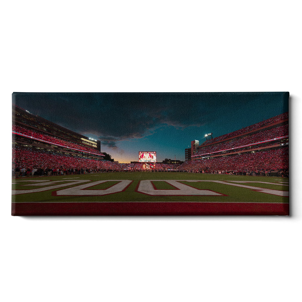 Georgia Bulldogs - Georgia's Grand Entrance Panoramic - College Wall Art #Canvas