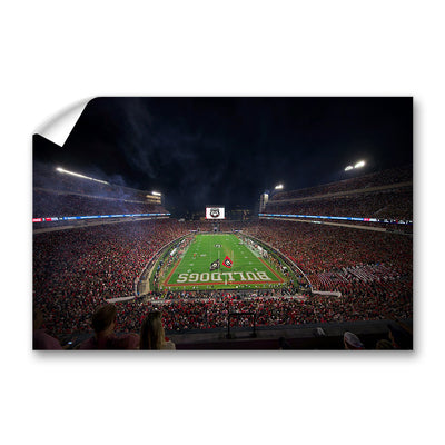 Georgia Bulldogs - Georgia Bulldogs Score - College Wall Art #Wall Decal