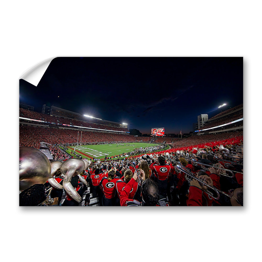 Georgia Bulldogs - Redcoat Third Down - College Wall Art #Canvas