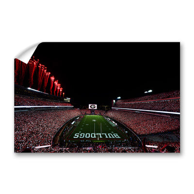 Georgia Bulldogs - Between the Hedges - College Wall Art #Wall Decal