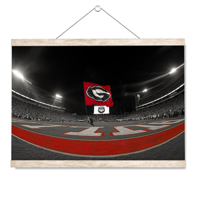 Georgia Bulldogs - Go Bulldogs - College Wall Art #Hanging Canvas