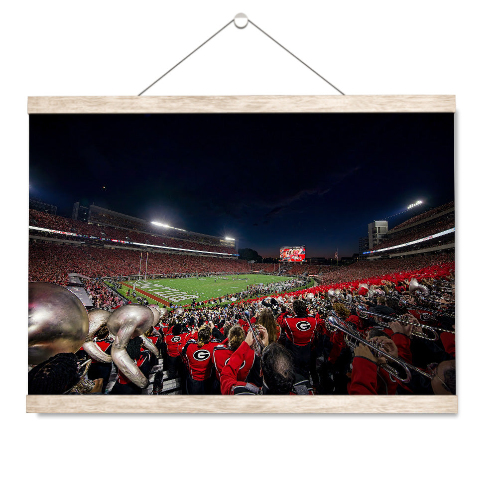 Georgia Bulldogs - Redcoat Third Down - College Wall Art #Canvas