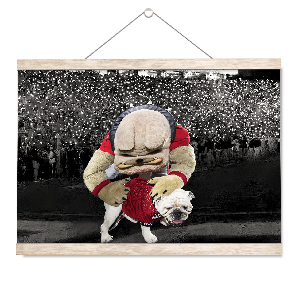 Boom and Hairy under the 4th Quarter Lights - College Wall Art #Canvas