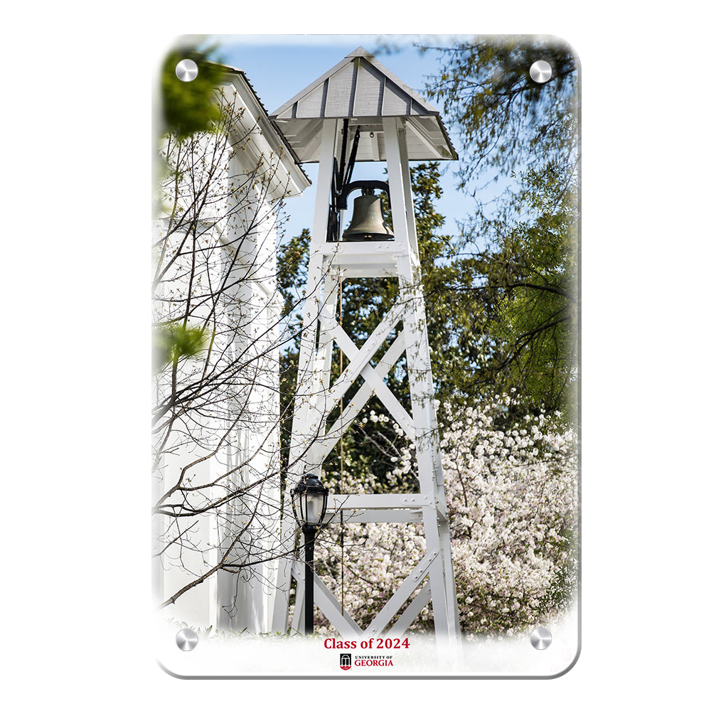 Georgia Bulldogs - Spring Chapel Bell Class of 2024 - College Wall Art #Canvas