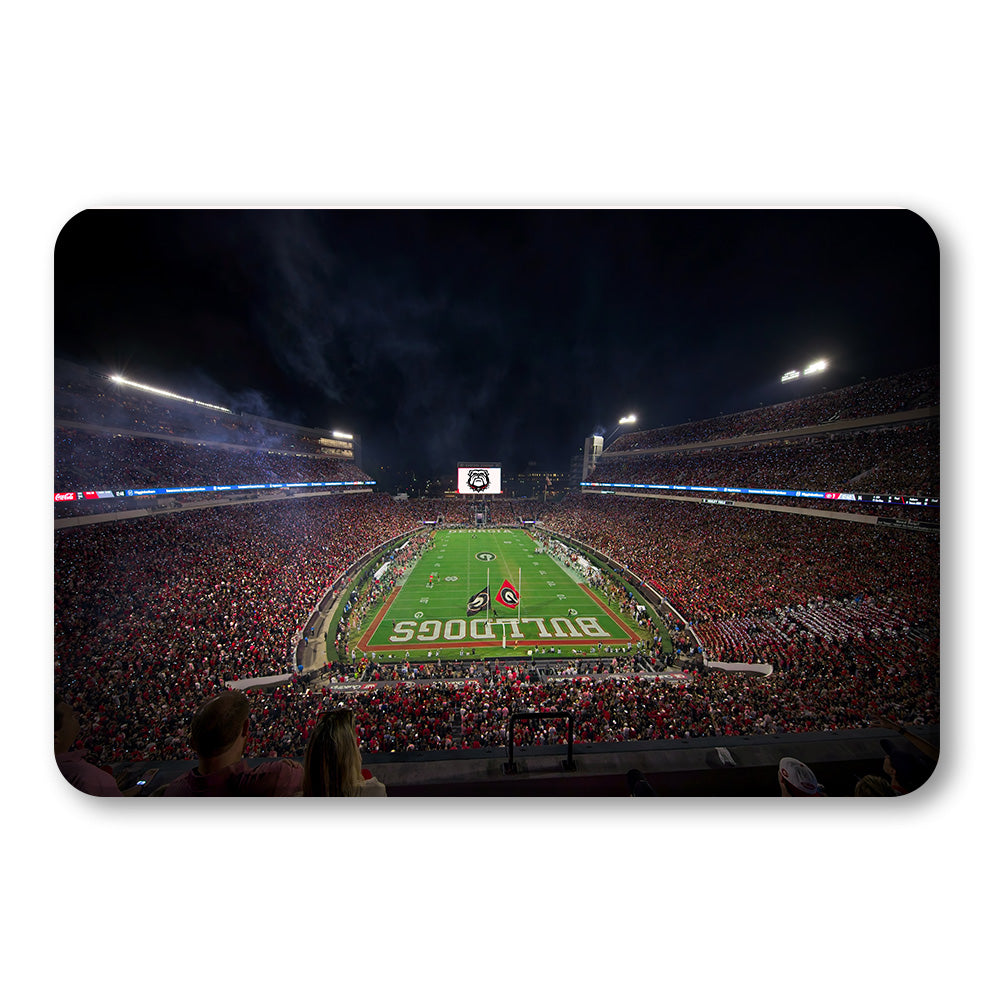 Georgia Bulldogs - Georgia Bulldogs Score - College Wall Art #Canvas