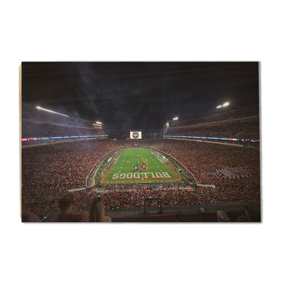 Georgia Bulldogs - Georgia Bulldogs Score - College Wall Art #Wood