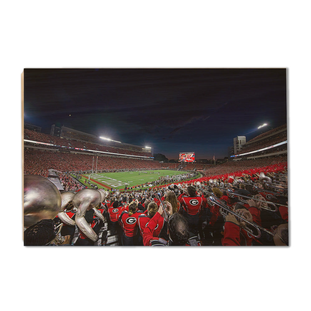 Georgia Bulldogs - Redcoat Third Down - College Wall Art #Canvas