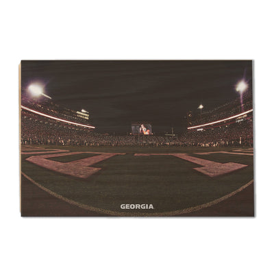 Georgia Bulldogs - 4th Quarter - College Wall Art #Wood