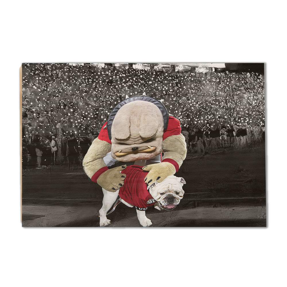 Boom and Hairy under the 4th Quarter Lights - College Wall Art #Canvas