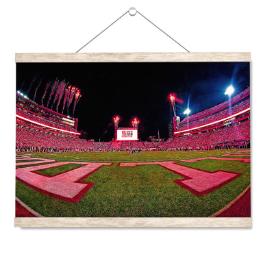 Georgia Bulldogs - We Own the 4th Quarter Oil Painting - College Wall Art #Hanging Canvas