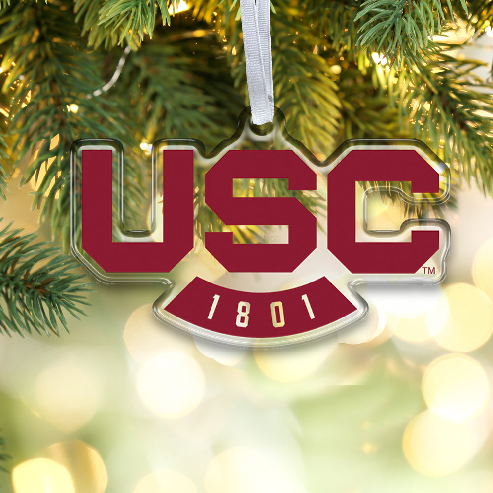 South Carolina Gamecocks - USC 1801 Ornament & Bag Tag