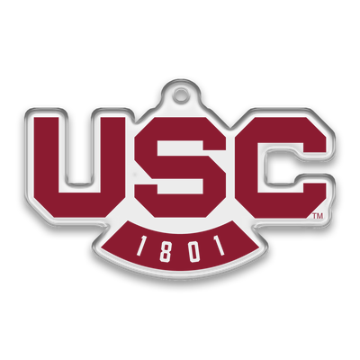 South Carolina Gamecocks - USC 1801 Ornament & Bag Tag