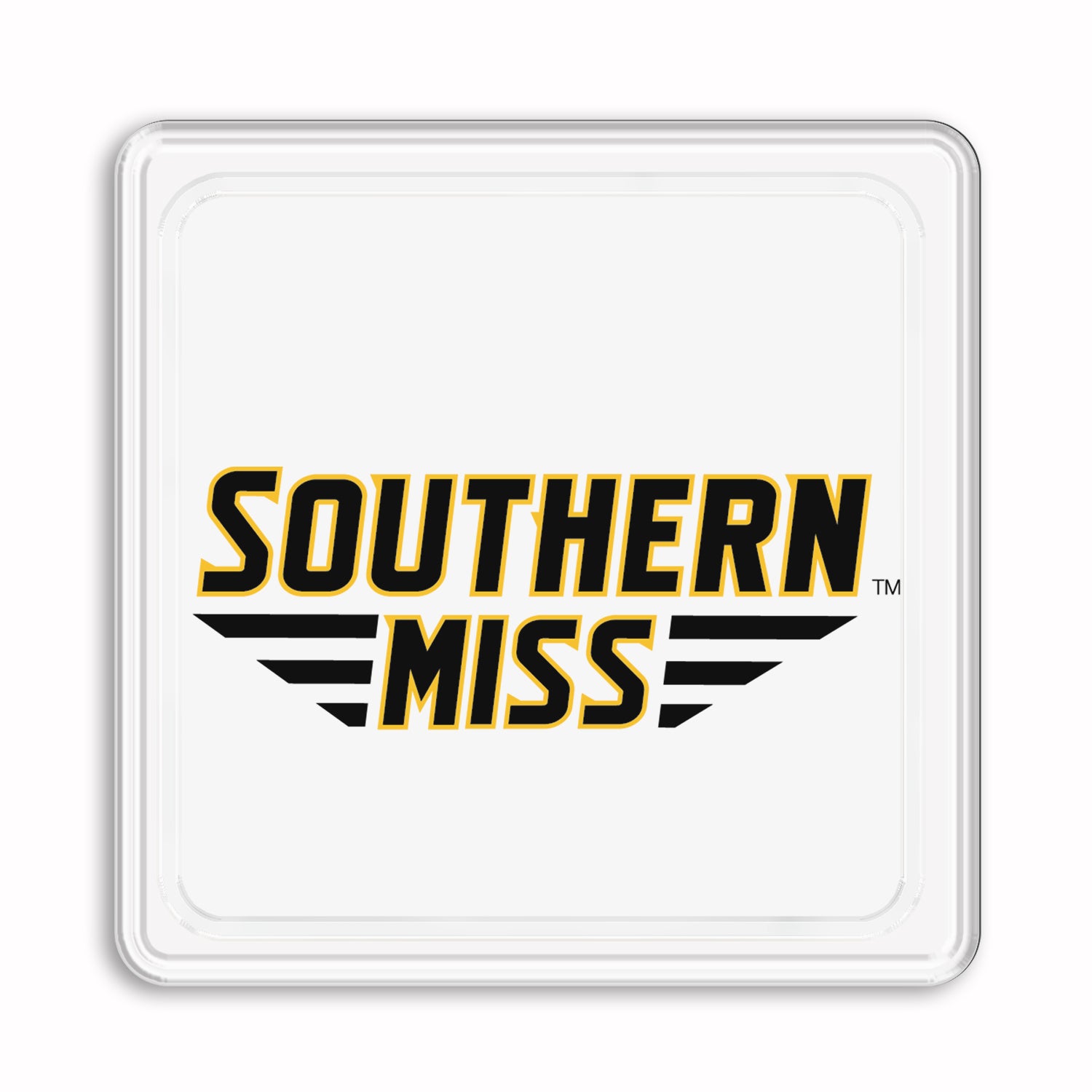 Southern Miss Golden Eagles - Southern Miss Logo Drink Coaster