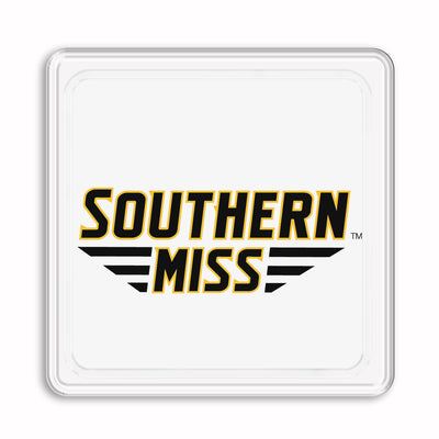 Southern Miss Golden Eagles - Southern Miss Logo Drink Coaster
