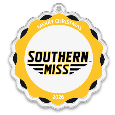 Southern Miss Golden Eagles - Southern Miss Christmas 2026 Ornament