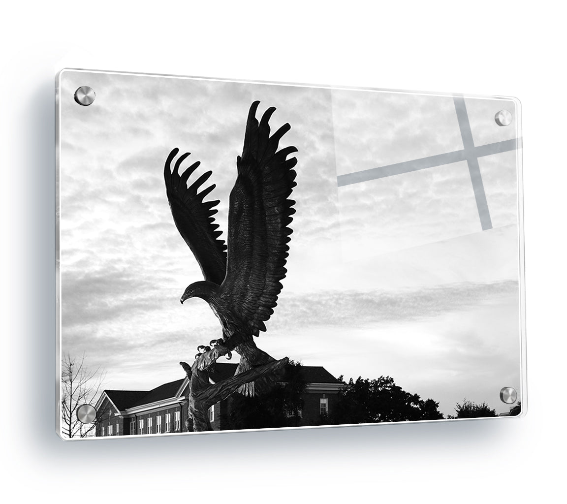 Southern Miss Golden Eagles - Lofty B&W - College Wall Art #Canvas