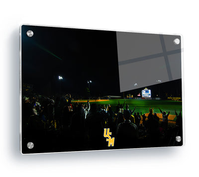 Southern Miss Golden Eagles - Grand Slam from the Right Field Roost - College Wall Art #Acrylic