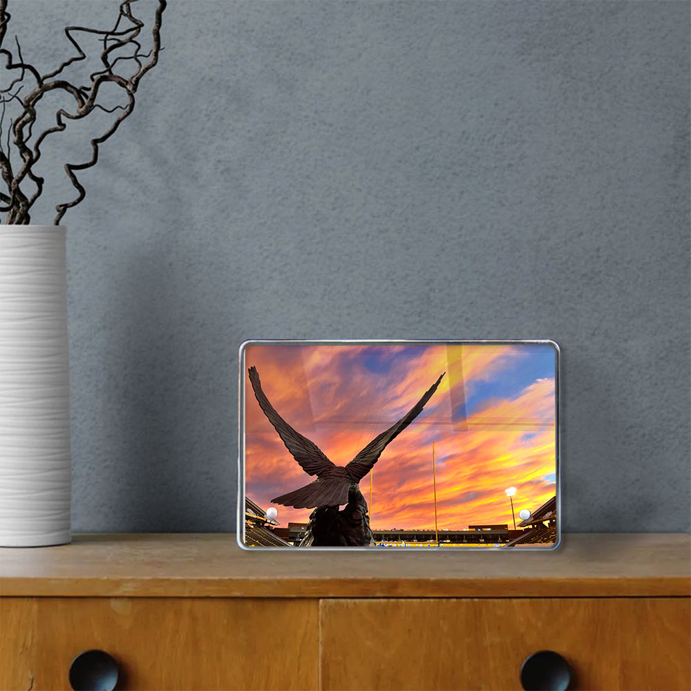 Southern Miss Golden Eagles - The Rock Sunset - College Wall Art #Canvas