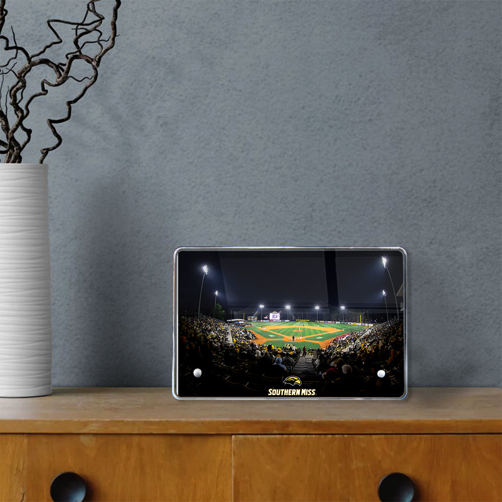 Southern Miss Golden Eagles - Pete Taylor Park - College Wall Art #Canvas